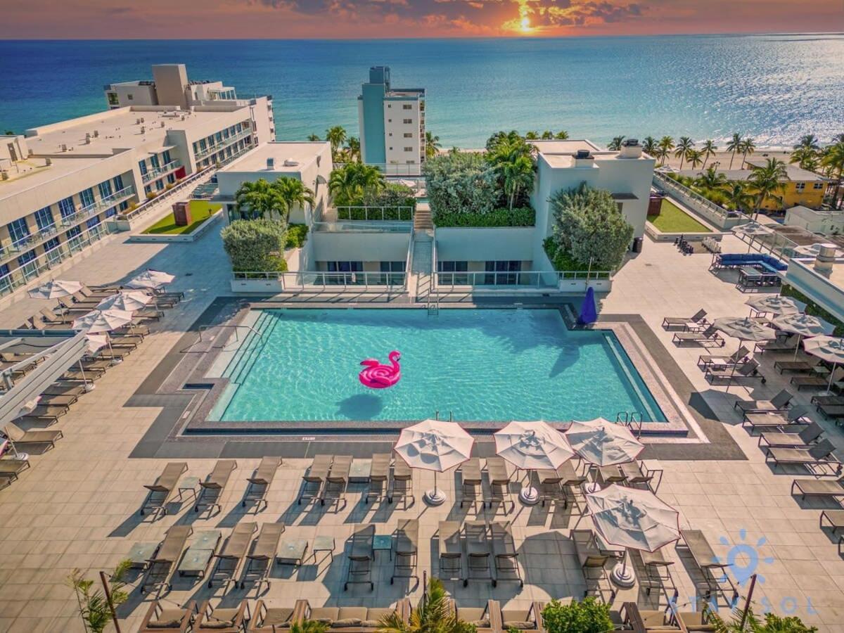 Lx Oasis Beachfront-Rt Infinity Pool 할리우드 외부 사진
