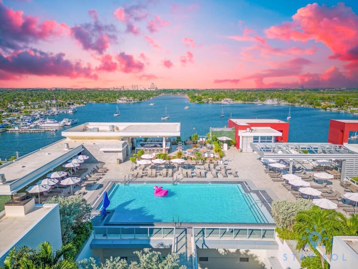 Lx Oasis Beachfront-Rt Infinity Pool 할리우드 외부 사진
