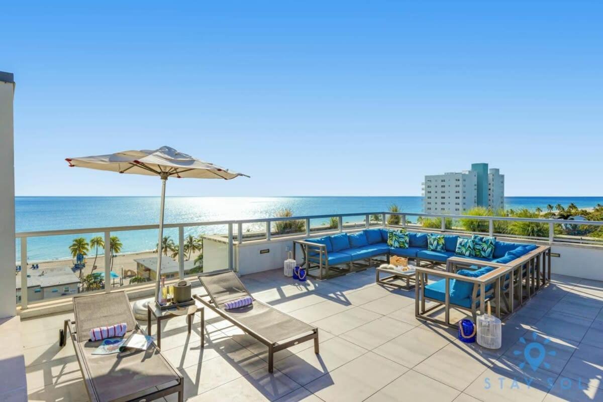 Lx Oasis Beachfront-Rt Infinity Pool 할리우드 외부 사진