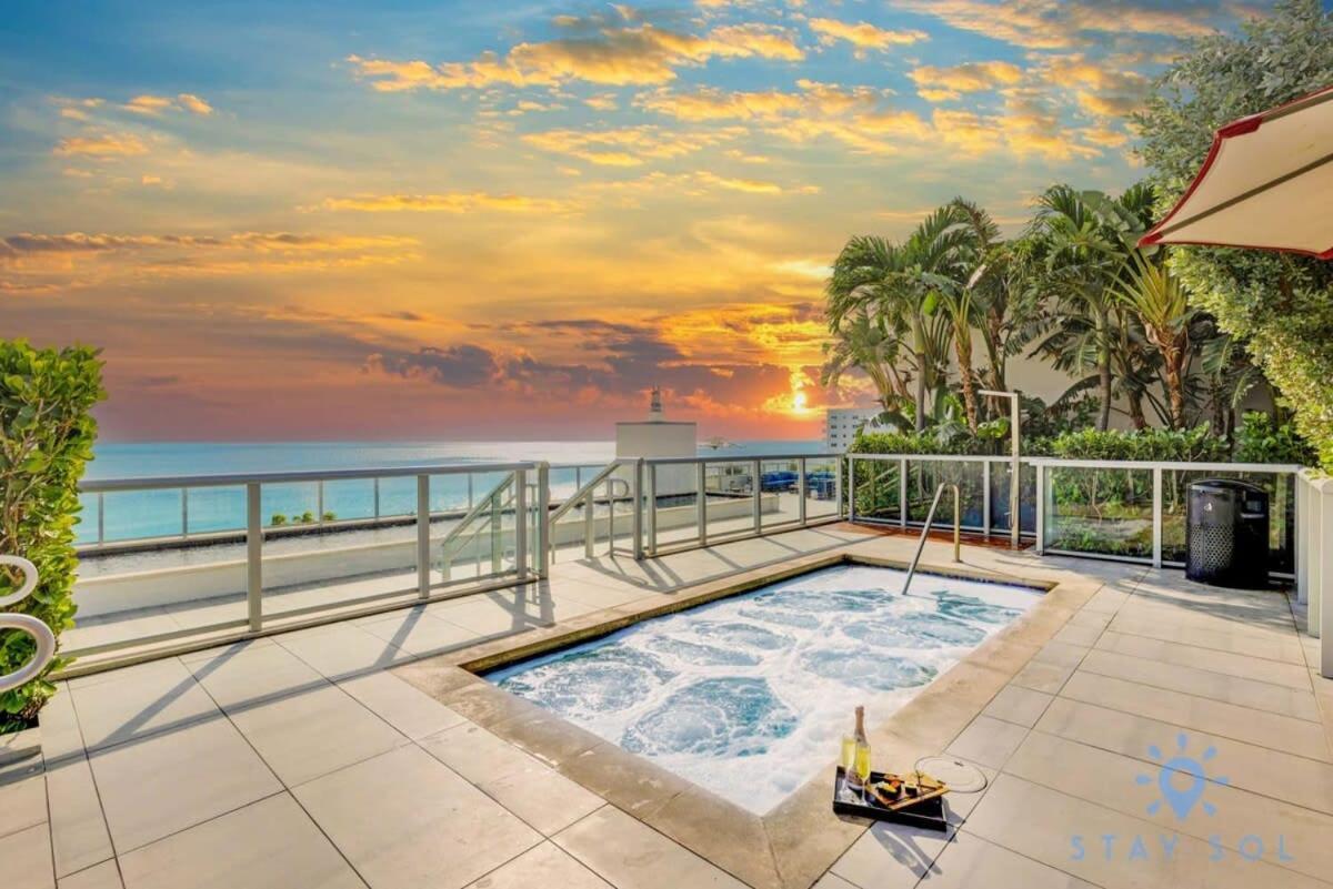 Lx Oasis Beachfront-Rt Infinity Pool 할리우드 외부 사진